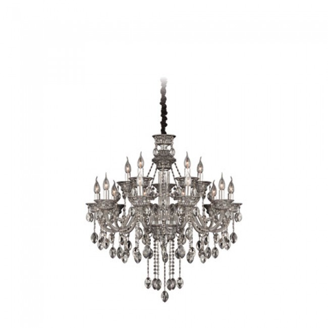 Smoke 15 Light Chandelier