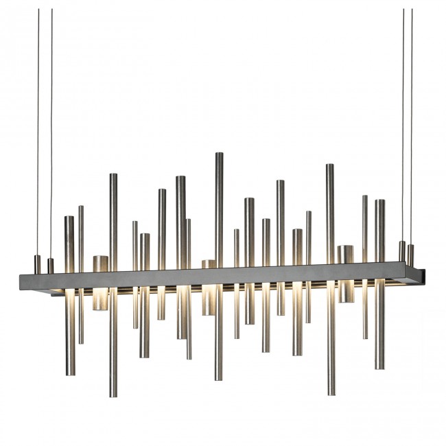 Burnished Steel 25.5-Inch LED Pendant