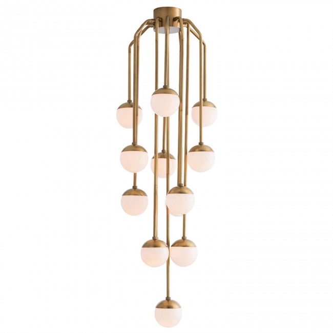 Vincent Brass Thirteen-Light Pendant