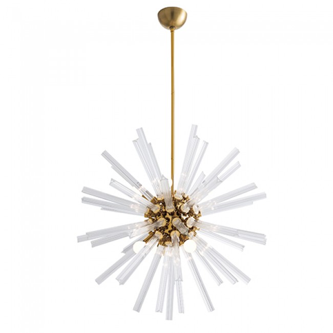  Clear Eight-Light Small Chandelier
