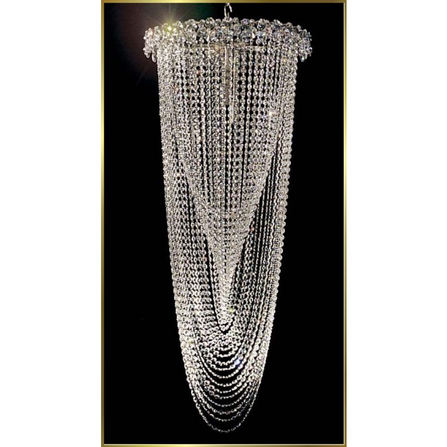 12 lights crystal chandelier in polished chrome finish