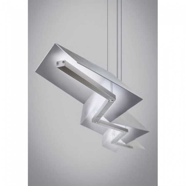 Jorn Satin Nickel LED Linear Suspension Pendant
