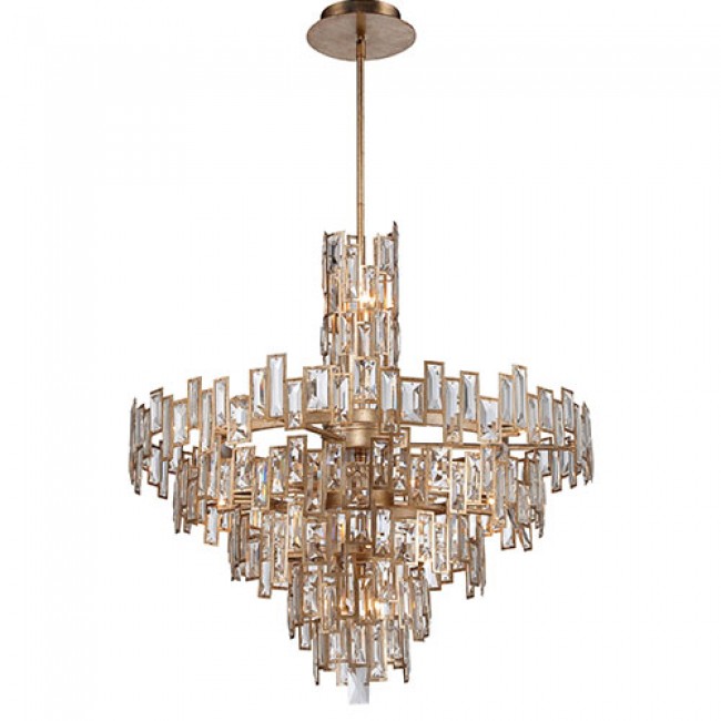 Gold 21-Light Chandelier