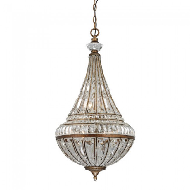Empire Mocha Six Light Pendant