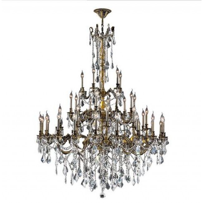 Bronze Forty-Five Light Chandelier
