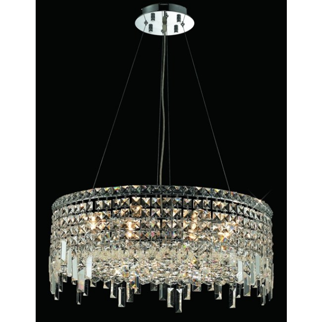 12 Light contemporary crystal chandelier 