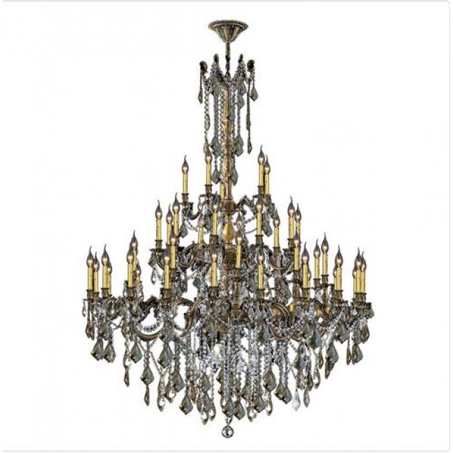 Bronze Forty-Five Light Chandelier