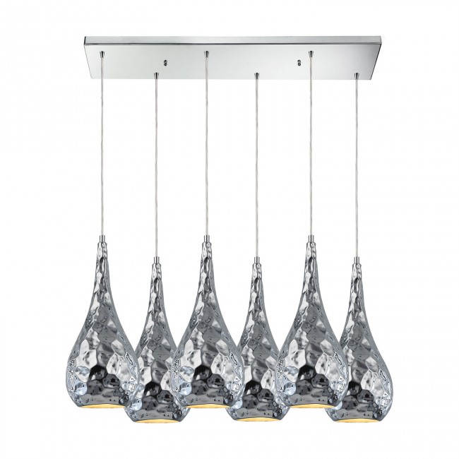 Hammersmith Polished Chrome Six-Light Pendant
