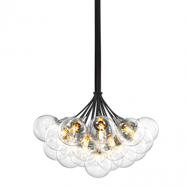 19 Light - Polished Chrome with Clear Glass - Pendant