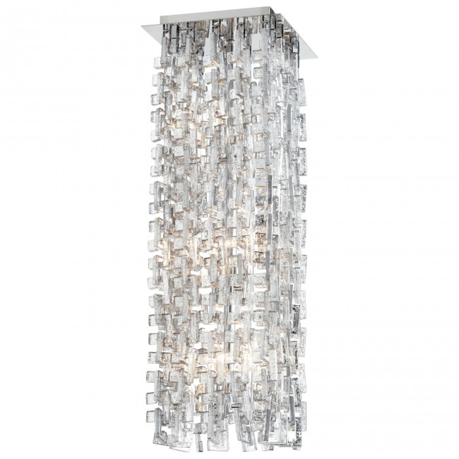 Chrome Six-Light Pendant