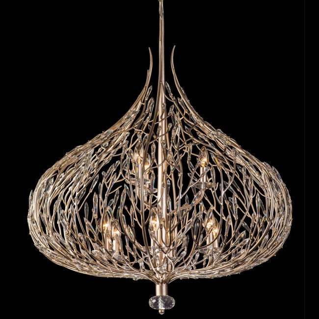 Gold Dust Nine-Light Pendant