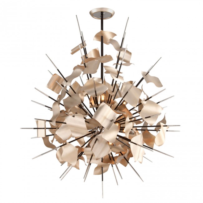 Tranquility Silver 12-Light Pendant