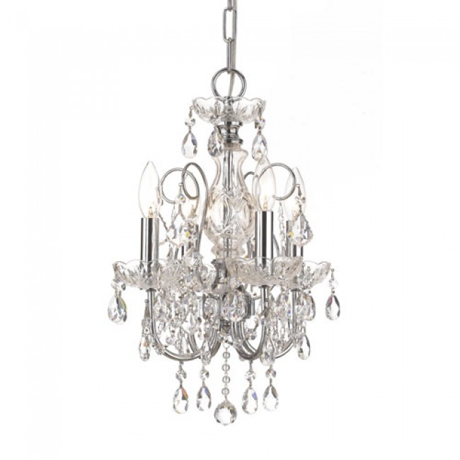 Mini Chandelier with Swarovski Spectra Crystal