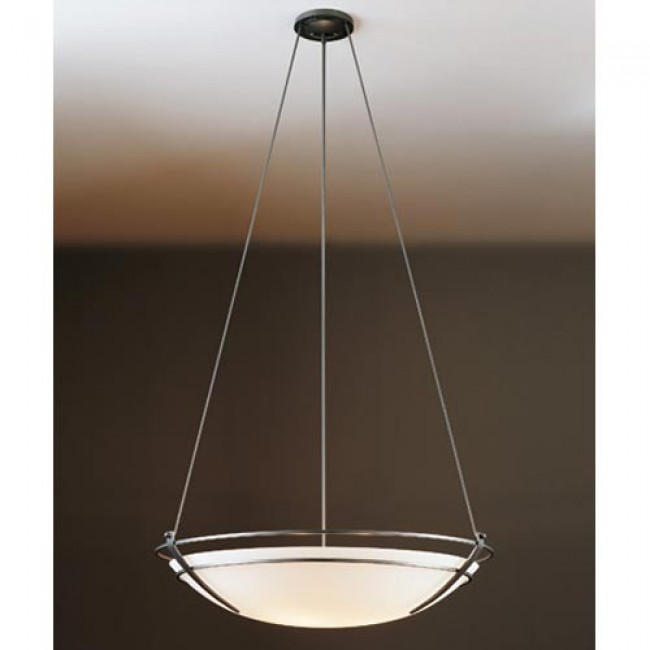 Natural Iron Six-Light Bowl Pendant