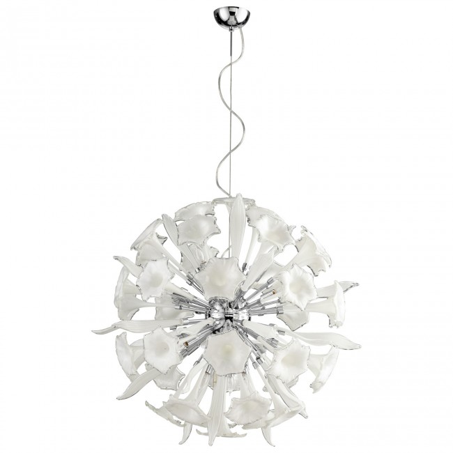 Chrome 16-Light Pendant