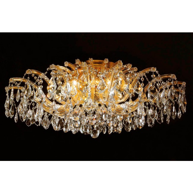 Maria Theresa flush mount crystal chandelier