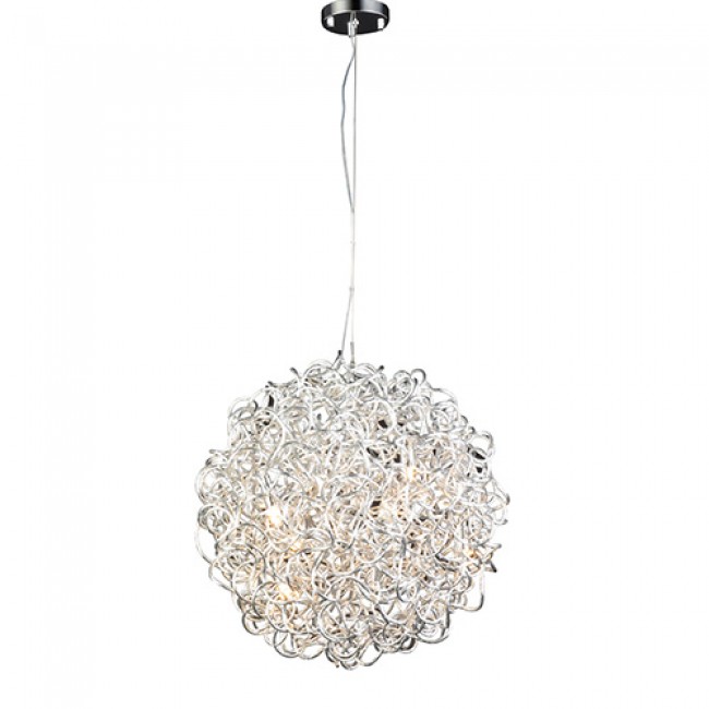 Fireball-Ii Aluminium Six-Light Pendant