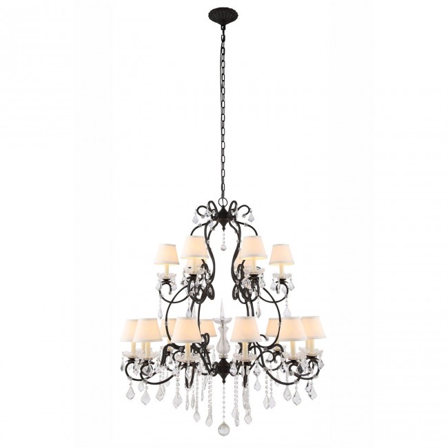  Bronze 24-Light Chandelier