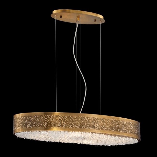 Cara Gold Eight-Light Pendant