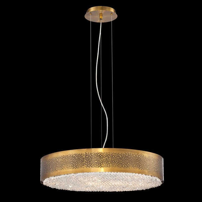 Cara Gold Nine-Light Pendant