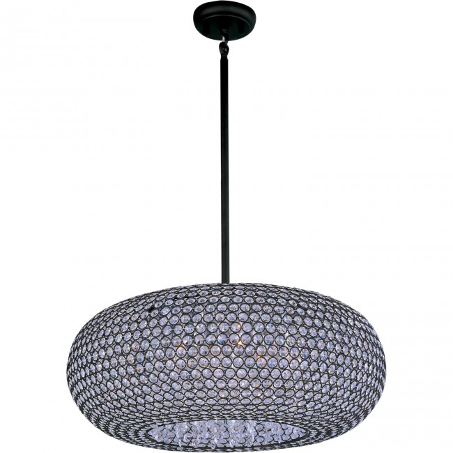 International Glimmer Bronze Nine-Light Pendant