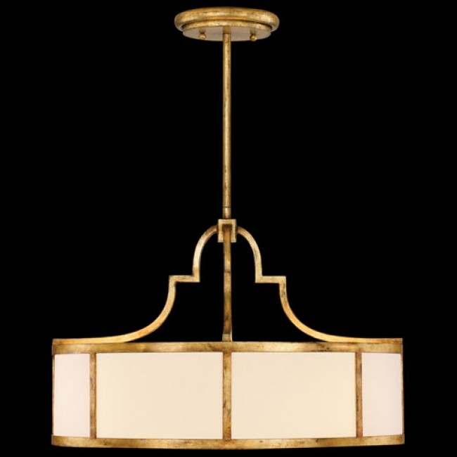 Eight-Light Pendant in Dore Gold Finish