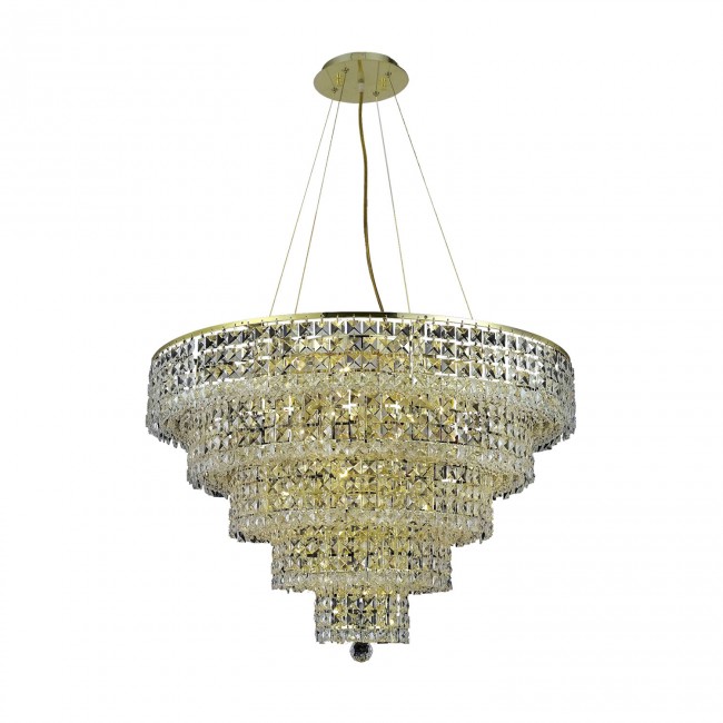 Chandelier with Clear Royal Cut Crystals