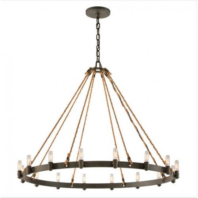 Bronze Pike Place 16-Light Chandelier