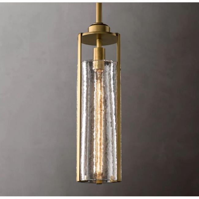 Postmodern design style chandeliers  Brass