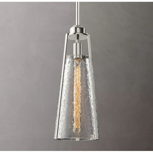 Postmodern design style chandeliers   Chrome