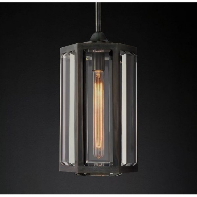 Postmodern design style chandeliers  Black