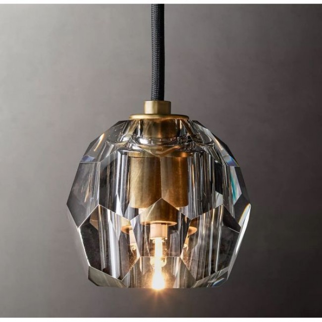 Postmodern design style chandeliers  Brass