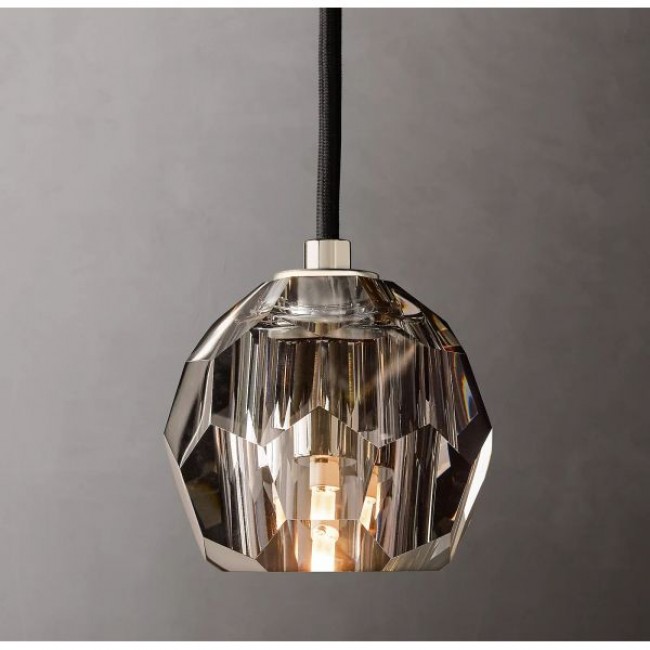 Postmodern design style chandeliers   Chrome