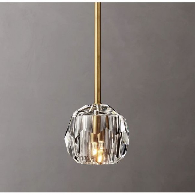 Postmodern design style chandeliers  Brass