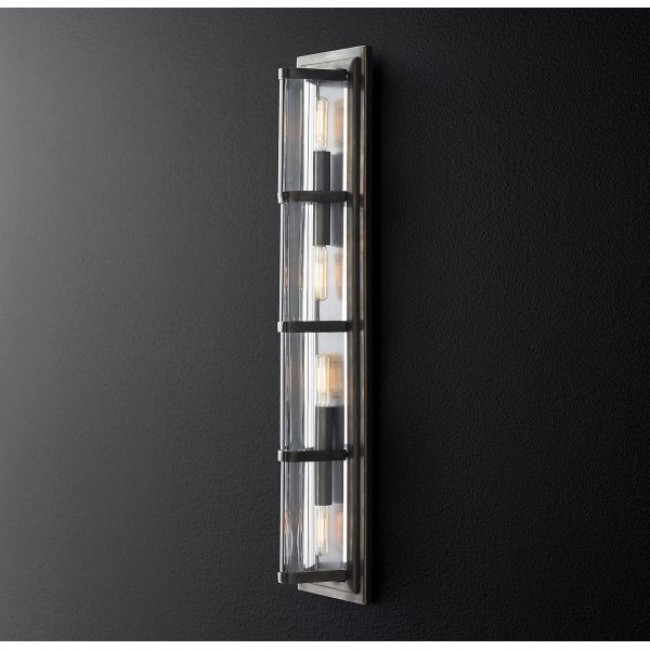 Postmodern design style wall lighting Black