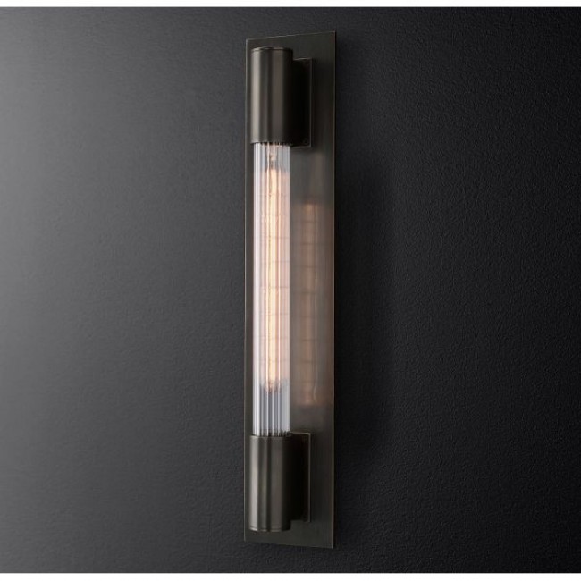 Postmodern design style wall lighting Black