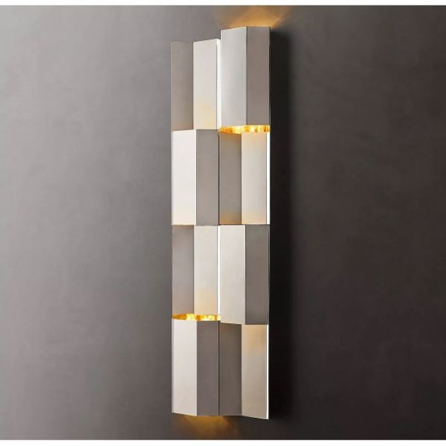 Postmodern design style wall lighting   Chrome 
