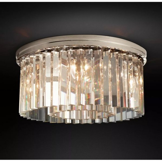 Postmodern design style chandeliers   Chrome