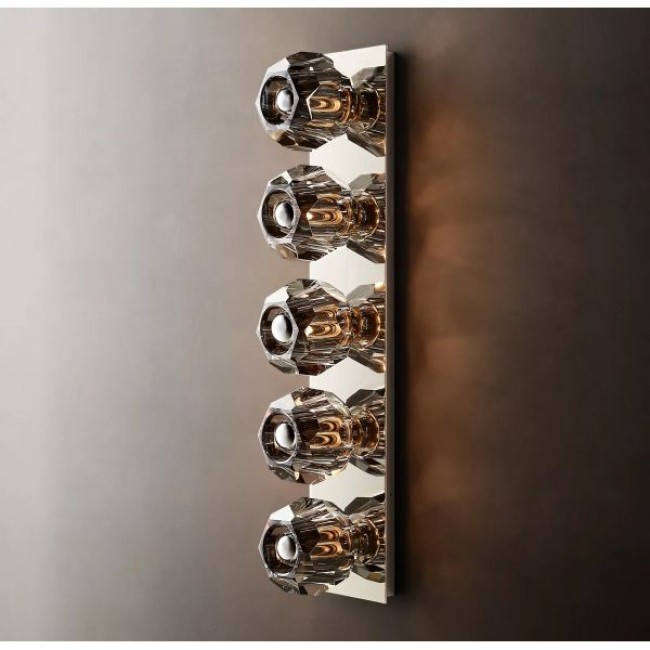 Postmodern design style wall lighting   Chrome 