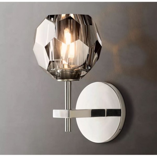 Postmodern design style wall lighting   Chrome 
