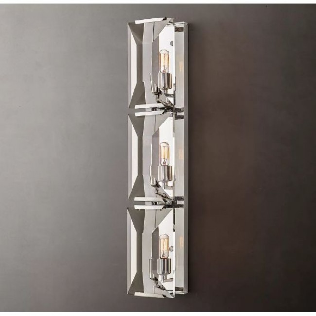 Postmodern design style wall lighting   Chrome 