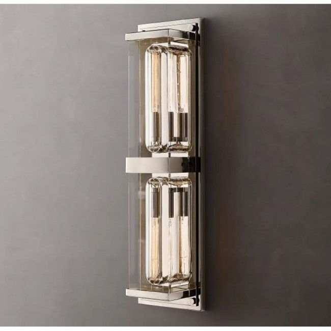 Postmodern design style wall lighting   Chrome 