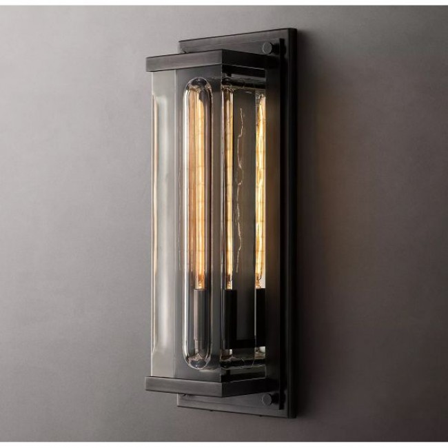 Postmodern design style wall lighting Black