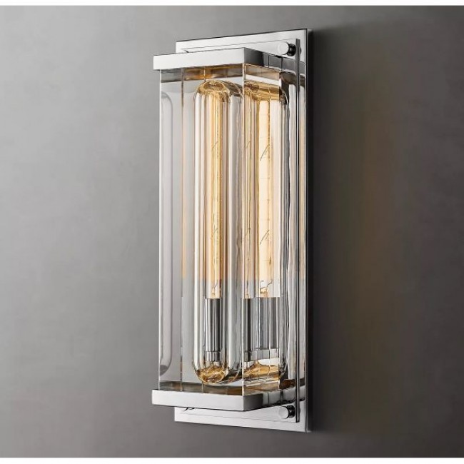 Postmodern design style wall lighting   Chrome 