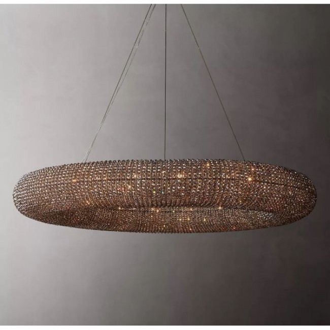 Postmodern design style chandeliers   Chrome