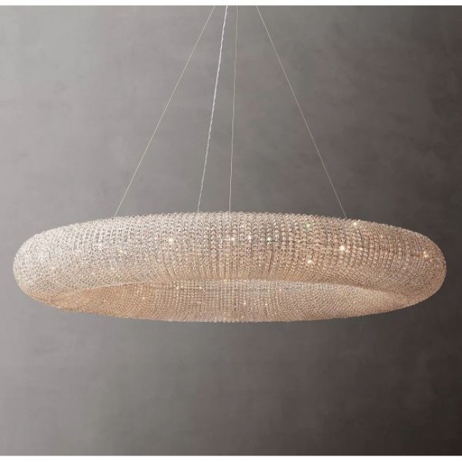 Postmodern design style chandeliers  Brass