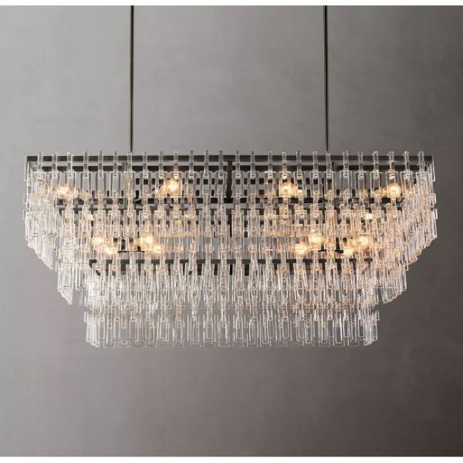 Postmodern design style chandeliers  Black