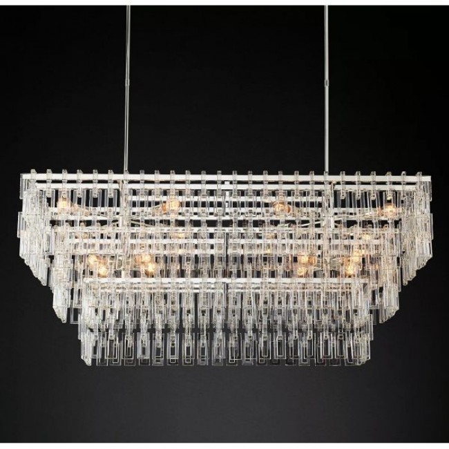Postmodern design style chandeliers   Chrome