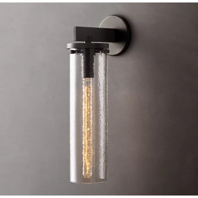 Postmodern design style wall lighting Black