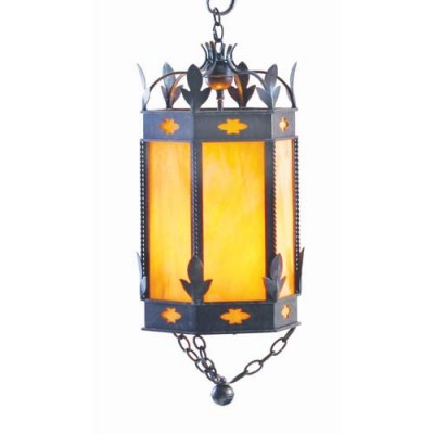 Valeriano Six-Light Polished Chrome Pendant with Clear Glass